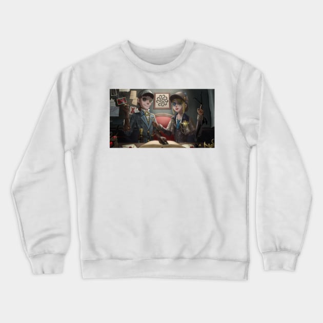 Mr. Inference X Lady Truth (Mercenary) Crewneck Sweatshirt by gagimas